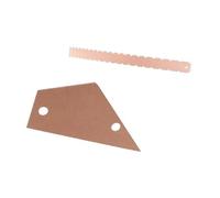 Kit Di Strumenti Per La Manutenzione Della Chitarr Righello Con Bordo Dritto Dentellato Per Manico Di Chitarra Righello In Acciaio Inossidabile Per Livellare I Tasti Della Chitarra Strumento Per Liuta