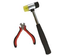 Kit Di Strumenti Per La Manutenzione Della Chitarr Set Di Martelli Per Tasti Di Chitarra, Set Di Tagliacorde Rossi