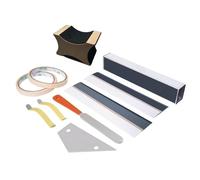 Kit Di Strumenti Per La Manutenzione Della Chitarr Set Di Strumenti Per La Riparazione Della Chitarra 12 In 1 Barra Di Livellamento Carta Vetrata Tampone Abrasivo