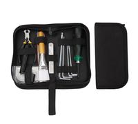 Kit Di Strumenti Per La Manutenzione Della Chitarr Sostituzione E Riparazione Delle Corde Della Chitarra Set Da 12 Pezzi Borsa Per Attrezzi Da Liutaio