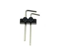 Kit Di Strumenti Per La Manutenzione Della Chitarr Supporto Per Chiave A Brugola Montata Sulla Paletta Della Chitarra Con Viti Di Montaggio Per La Riparazione(Black)