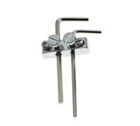 Kit Di Strumenti Per La Manutenzione Della Chitarr Supporto Per Chiave A Brugola Montato Sulla Paletta Della Chitarra(Chrome)