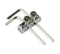 Kit Di Strumenti Per La Manutenzione Della Chitarr Supporto Per Chiave Esagonale Con Viti Di Montaggio Per Tremolo Per Chitarra Elettrica Paletta(Silver)