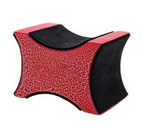 Kit Di Strumenti Per La Manutenzione Della Chitarr Supporto Per Poggia Manico In Legno Supporto Per Liutaio Strumenti Per La Riparazione Di Chitarre Basso Ukulele(Red)