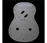 Kit Di Strumenti Per La Manutenzione Della Chitarr Un Modello Di Testa Dello Stampo Di Assemblaggio Dello Stampo A Trave In Acrilico Per Chitarra Classica(BODY)