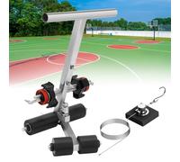 Kit di strumenti per la marcatura del campo da basket, macchine per tracciare linee regolabili, per strade, parchi giochi, parcheggi, fabbriche, include kit di cerchi da disegno e strumento di