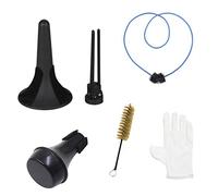 Kit di strumenti per la pulizia della tromba 5 in 1 con supporto per tromba e 1 sordina per tromba