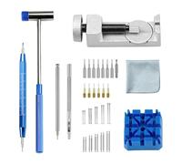 Kit di strumenti per la regolazione dell'orologio, strumento di rimozione delle maglie del kit di strumenti di orologio, 41 pezzi, rimozione delle maglie di orologio, aj strumento