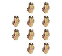 Kit di strumenti per la rimozione dei dadi delle ruote, 10 pezzi, compatibile con la maggior parte dei dadi delle ruote, realizzato per una lunga durata