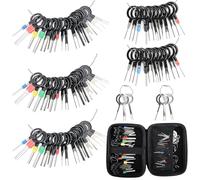 Kit di strumenti per la rimozione dei terminali, 82 pezzi, set di strumenti per depilazione per auto e dispositivi domestici, connettore per cavi con custodia protettiva