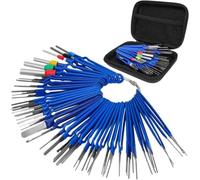 Kit di strumenti per la rimozione dei terminali da 41 pezzi, 41 pezzi, terminale in plastica e acciaio inox, adatto per lo stoccaggio fornendo affidabilità durante ogni lavoro