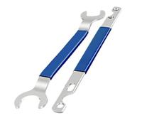 Kit di strumenti per la rimozione della frizione del ventilatore, set di chiavi della frizione del ventilatore, 2 x set di chiavi in acciaio da 32 mm e 36 mm, chiave per utensili per ventola frizione