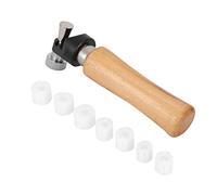 Kit di strumenti per l'incastonatura della pietra porta anelli, strumento per la lavorazione degli anelli dei gioielli, incastonatore professionale per anelli con matrici rotonde