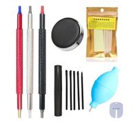 Kit di strumenti per orologi - Kit di pulizia per orologi da polso - Kit di riparazione e cura ergonomica di precisione per elettronica e manutenzione degli orologi
