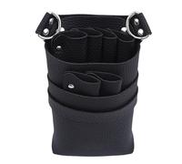 Kit di strumenti per parrucchieri Borsa for forbici for capelli con clip, custodia for pettine, parrucchiere, barbiere, forbici for capelli, fondina, porta attrezzi, marsupio, cintura, borsa in pelle