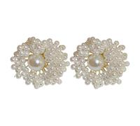 Kit di strumenti per perline gioielli Sunshine Stud Earrings for Women Statement Sparkly Cluster Round Studs Prom Wedding Holiday Fashion Jewelry Pasta Strumenti Kit Accessori Gioielli, Taglia unica