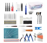 Kit di Strumenti per Stampante 3D, Mintion 73 Pezzi Accessori per Stampante 3D con Pulizia Ugelli, Strumento di Sbavatura, Utensili di Rimozione, Pinze, Pinzette per Kobra, Neptune 4, Adventurer 5M