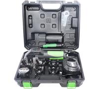 Kit di Strumenti per Svasatura Elettrica, Strumento di Svasatura Eccentrica A Svasatura Rapida, Strumento di Svasatura Singola Elettrico A Batteria per Tubi in Ottone in Rame Morbido, 5heads