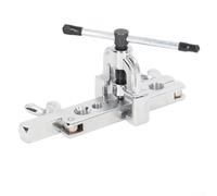 Kit di strumenti per svasatura manuale per tubi con 4 teste in rame, espansore per tubi in acciaio legato per riparazione HVAC, 9 dimensioni di alesatura da 3 a 19 mm per tubi in ottone e alluminio