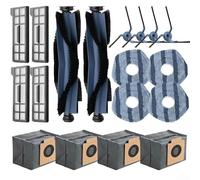 Kit di supporto ad alte prestazioni per eufy X10 3930 3933 Pro dotato di componenti che preservano il potere pulente per un uso prolungato