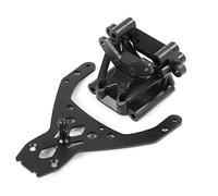 Kit di supporto paratia torri anteriori per motore HPI Rovan King, nero