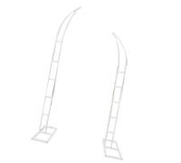 Kit di supporto per arco nuziale da 2 pezzi, arco da 1,8 + 2,1 metri, facile