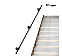 Kit di supporto per barre di sostegno per scale e ringhiere per scale, resistenza industriale, da 800 mm a 4 m, durevole aiuto di sicurezza per scale, bagno e soluzioni di accessibilità