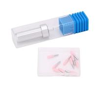 Kit di supporto per lama a punto fine 10 pezzi in acciaio lele a 30 gradi e gioia dell'alloggiamento in alluminio, sostituto del taglio ideale per materiali più spessi flash