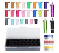 Kit di supporto per lama e adattatore per penna per macchina da taglio, set di ricambi con 30 lame in tungsteno e 23 adattatori in ABS per Maker 3, Explore 3, Air 2, One