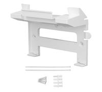 Kit di supporto per parete della staffa del router Design integrato per il router Gen 3 Mesh e alimentazione ABS Materiale plastico ABS Supporto stabile Easy Installazione per
