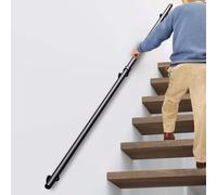 Kit di supporto per scale, ringhiera in metallo antiscivolo per scale, ringhiera a parete per corridoio interno, villa, soppalco, 450 cm, sicurezza e stabilità