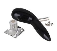 Kit di supporto professionale per fagotto nero placcato argento, facile installazione, con 4 viti, comodi accessori per fagotto per musicisti