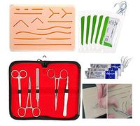 Kit di sutura chirurgica all-inclusive strumenti,professionale kit suture per la formazione,chirurgica per e ausili didattici,per lo sviluppo e il miglioramento delle tecniche di sutura