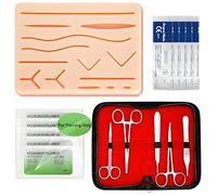 Kit di sutura chirurgica all-inclusive strumenti,professionale kit suture per la formazione,chirurgica per e ausili didattici,per lo sviluppo e il miglioramento delle tecniche di sutura