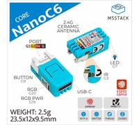 Kit di sviluppo ESP32-C6FH4 della scheda di sviluppo NanoC6 ufficiale M5Stack