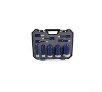 Kit di taglio a secco da 10 pezzi compatibile con smerigliatrice angolare e trapano elettrico per piastrelle, vetro, marmo, granito e superfici in calcestruzzo (smerigliatrice angolare)