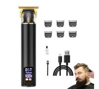 Kit di taglio dei capelli, ritagli per taglio di capelli, tagliaio Set di taglio domestico con display a LED, set di tagli di capelli professionale ad alte prestazioni per