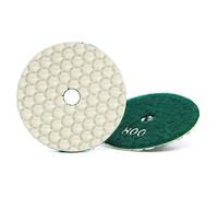 Kit di tamponi for lucidatura, 1 pezzo da 3" diamantati, disco abrasivo for lucidatura a secco/bagnato, ruota for lucidatura for cemento, pietra, marmo, granito, utensile for lucidatura da 80 mm(800)