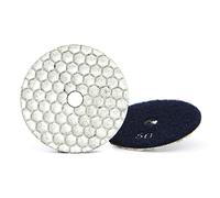 Kit di tamponi for lucidatura, 1 pezzo da 3" diamantati, disco abrasivo for lucidatura a secco/bagnato, ruota for lucidatura for cemento, pietra, marmo, granito, utensile for lucidatura da 80 mm(50)