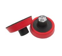 Kit di tamponi for lucidatura in PU ad alta velocità con bordo flessibile da 1,2/2/3 pollici - Piastra di supporto M14 con barra di estensione for la cura dei dettagli automobilistici(3in)