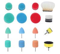 Kit Di Tamponi Per Lucidatura Mini Lucidatura Da 16 Pezzi Utilizzati Su Utensili Rotanti Per Trapano Elettrico A Batteria Per Lucidatura Di Piccole Aree Lucidatrice Per Dettagli Auto