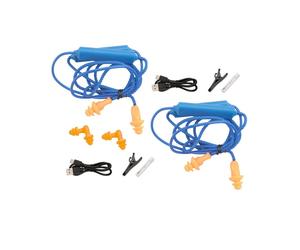 Kit di Tappi per Le Orecchie e Cuffie per La Soppressione del Rumore Sul Lavoro, Protezione 'Udito per Ambienti Rumorosi Nei Cantieri