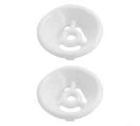 Kit di tappi per orinatoio in ABS, filtro per bagno, filtro di scarico, accessori per sistema di prevenzione degli spruzzi, anti-odore, per WC standard, bianco, 7 x 3,5 cm, 2 pezzi