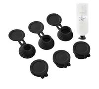 Kit di tappi per svuotamento bottiglia - Set di tappi per bottiglia per svuotamento capovolto, 6 pezzi | Lozione, Shampoo, Connettore per il trasferimento di condimenti da cucina, 3 dimensioni per ott