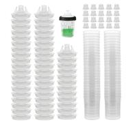 Kit Di Tazze Dura Di Vernice Automobilistica - Di Tazze Di Attrezzatura Per Rivestimento, Strumento Di Pesatura A Spruzzo | Un Set Adatto Al Lavoro Che Include Una Tazza Trasparente Con