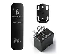 Kit di telecomando per camino a gas, telecomando on/off per sistema di valvole Millivolt, ricambio per Skytech 1420-A, 1420TH-A, 1001-A, 1001TH-A -TX 3001, Napoleon F45, Acumen RCK-IW e altri