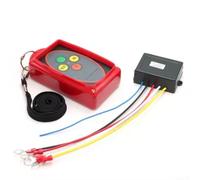 Kit di telecomando per verricello senza fili, 12 V 24 V, per recupero veicoli SUV, camion, UTV, con interruttore on/off e portata di 22,9 m (A)