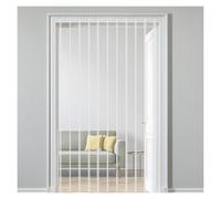 Kit di tende a strisce trasparenti in PVC isolate in plastica per sportelli frigoriferi, magazzini, garage e cortili (105 x 210 cm) a risparmio energetico e di facile installazione