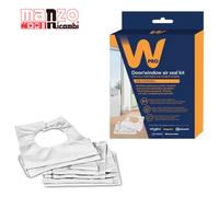 KIT DI TENUTA ARIA PORTA O FINESTRA UNIVERSALE PER CONDIZIONATORI PORTATILI WPRO