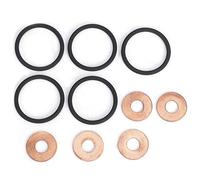 Kit di tenuta iniettori, ERR7004, O-ring di tenuta iniettori e kit rondella adatto per 2 Defender TD5